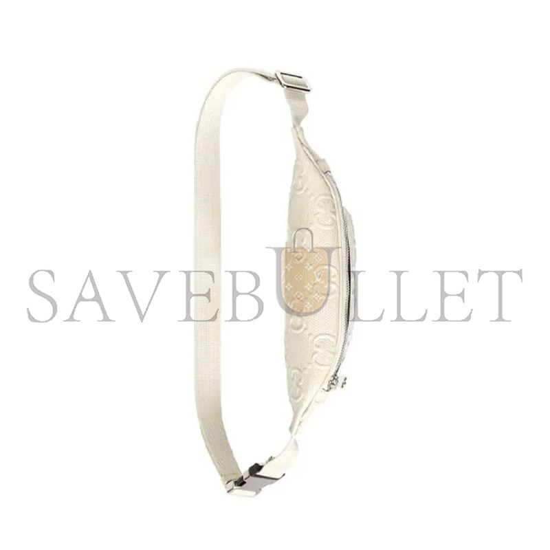 GUCCI GG EMBOSSED BELT BAG 658582 (23*13*5cm)